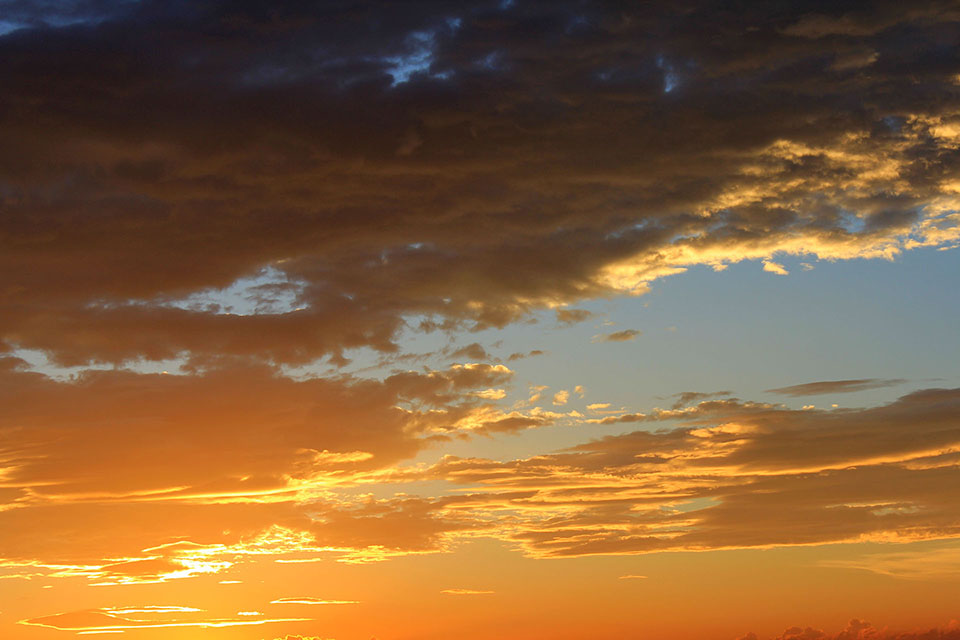 夕焼けのフリー写真画像素材 イラストフォト