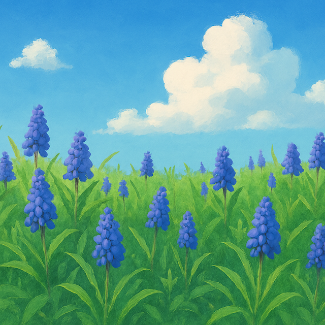 花畑イラスト